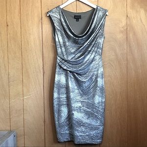 CONNECTED APPAREL Metallic Dress